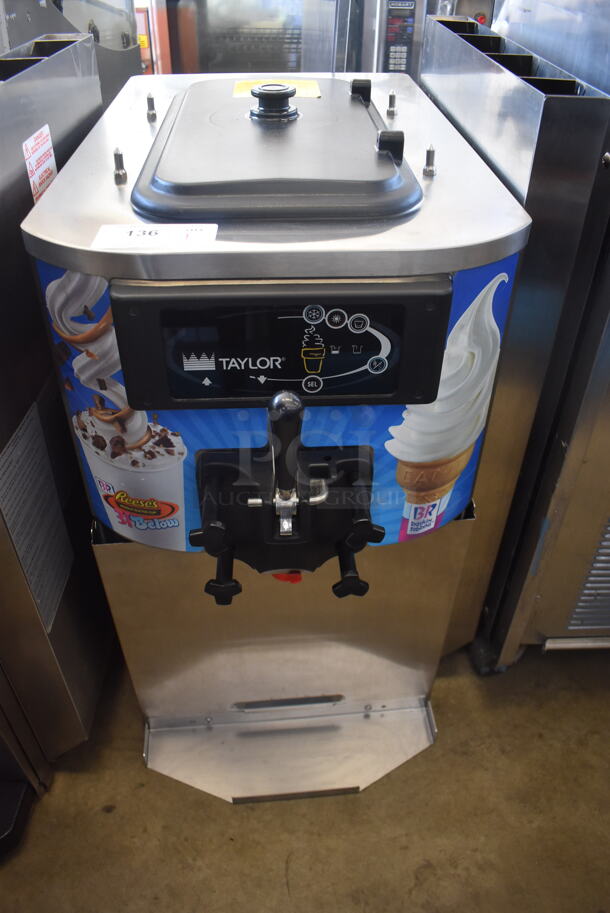 2010 Taylor C709-33 Single Flavor Air Cooled Ice Cream Countertop Yogurt Machine. 208-230 Volt 3 Phase