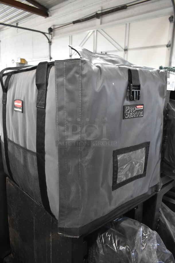 3 BRAND NEW! Rubbermaid ProServe Gray Front Load Insulated Food Carrying Case. 3 Times Your Bid! - Image 3 of 4