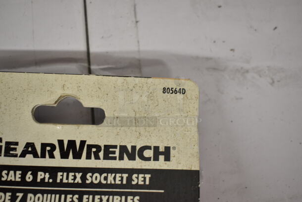 4 BRAND NEW! Items; TEQ Quick Release Ratchet, TEQ 5" Extension Bar, TEQ 10 MM Socket, Gearwrench Flex Socket Set. 4 Times Your Bid! - Image 11 of 11
