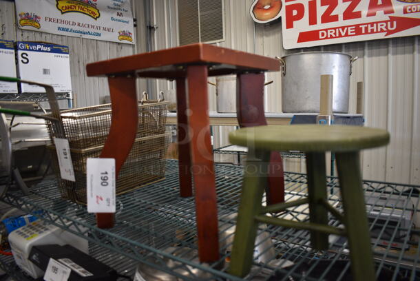 2 Stools. 7.5x7.5x7.5, 12x12x12. 2 Times Your Bid! - Image 4 of 4