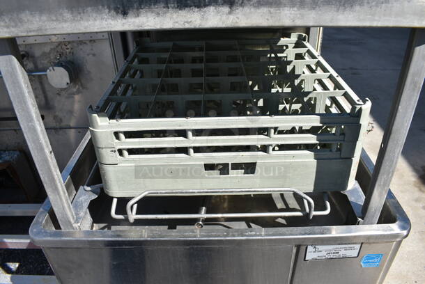 Hobart AM15T Stainless Steel Commercial Straight Pass Through Dishwasher. 208-240 Volts, 3 Phase. 30x28x68 - Image 6 of 7