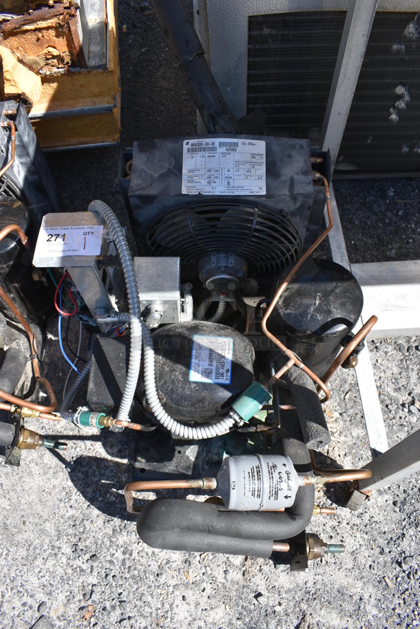 Copeland ASE32C3E-CAV-901 Metal Commercial Compressor. 208/230 Volts, 1 Phase. 19x24x12 - Image 1 of 5