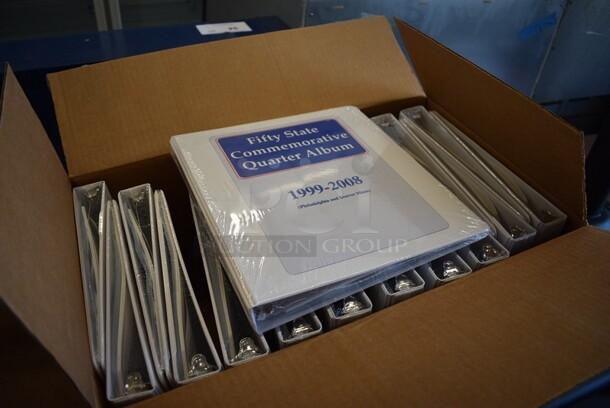 ALL ONE MONEY! Lot of 40 BRAND NEW Fifty State Commemorative Quarter Album Binders From 1999-2008 Philadelphia and Denver Mints. - Image 3 of 3