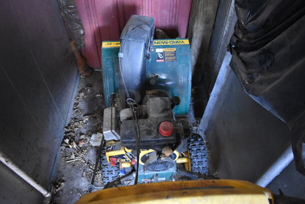 Yard Man 5.5 HP Metal Commercial Snow Thrower. (shed #2) - Image 4 of 6