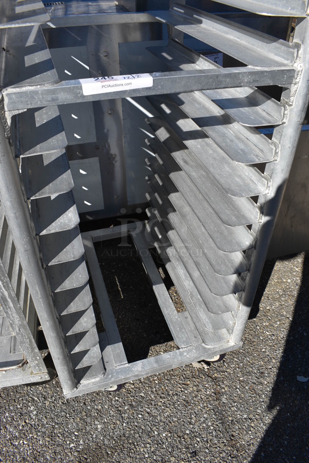Metal Commercial Pan Transport Rack on Commercial Casters. 21.5x25.5x64 - Image 4 of 5