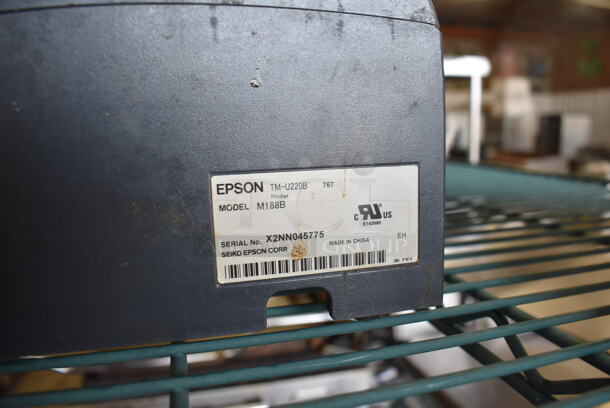 3 Epson M188B Receipt Printers. 6x10x6. 3 Times Your Bid! - Image 4 of 6