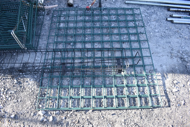 ALL ONE MONEY! Lot of Various Items Including Green Pieces to Wall Mount Storage - Image 3 of 4