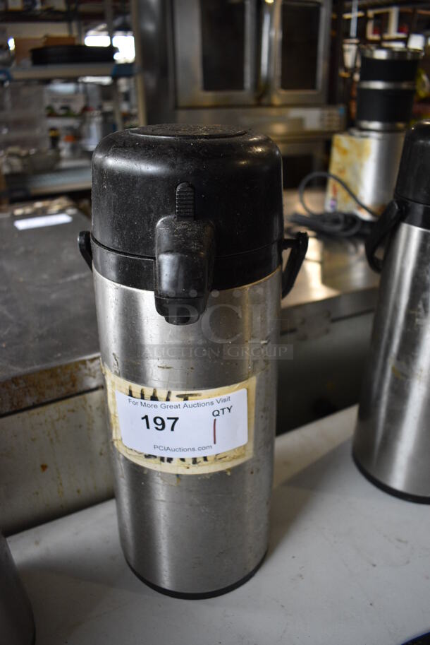Stainless Steel Air Pot. 6x8x16 - Image 3 of 3