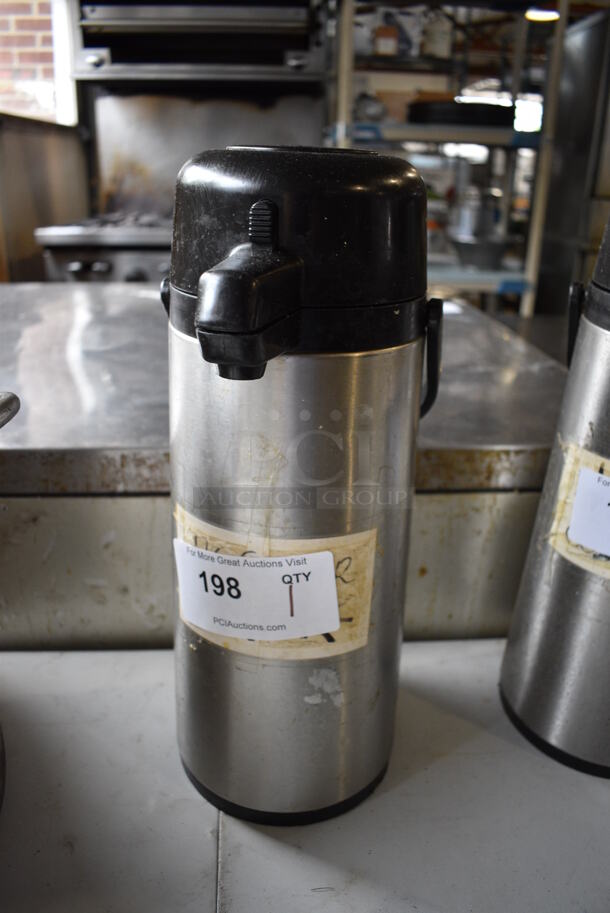 Stainless Steel Air Pot. 6x8x16 - Image 3 of 3