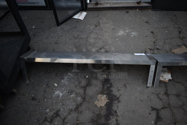 Stainless Steel Wall Mount Shelf. - Image 2 of 2