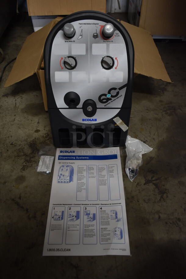 BRAND NEW IN BOX! Ecolab QC Central Supply 92022030 Ultra Concentrated Dispensing System. Goes GREAT w/ Lot 37. - Image 1 of 6