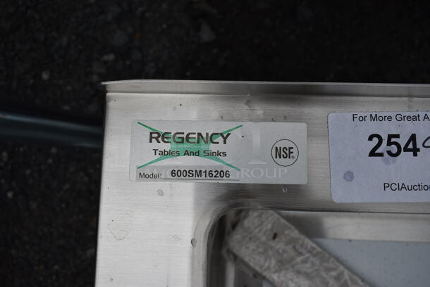 BRAND NEW SCRATCH AND DENT! Regency 600SM16206 Stainless Steel Commercial Ice Bin. No Legs. - Image 4 of 4