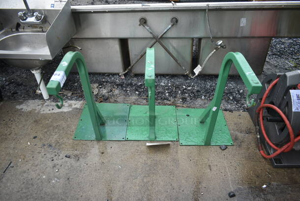 3 Green Metal Hooks. 3 Times Your Bid! - Image 1 of 5