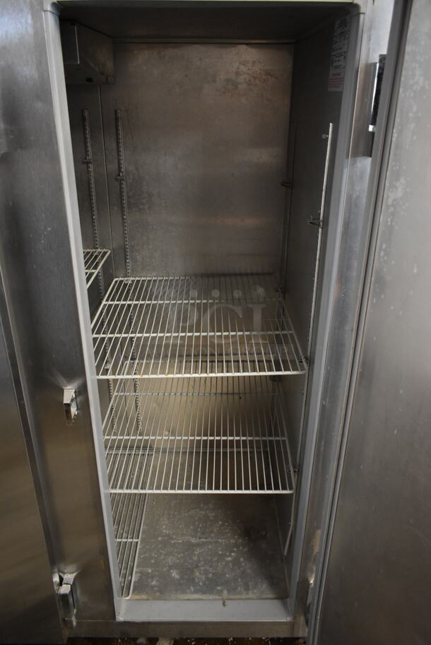 Continental 3F Stainless Steel Commercial 3 Door Reach In Freezer on Commercial Casters. 115/208-230 Volts, 1 Phase.  - Image 6 of 8