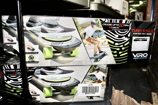 VIRO Rides Turn Style Electric Drift Board Electronic Skateboard with Hand Speed Controls & Drift Plate Technology - Image 1 of 1