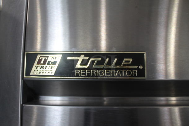 2013 True TG2R-2S Stainless Steel Commercial 2 Door Reach In Cooler w/ Poly Coated Racks. 115 Volts, 1 Phase. Tested and Working! - Image 2 of 8