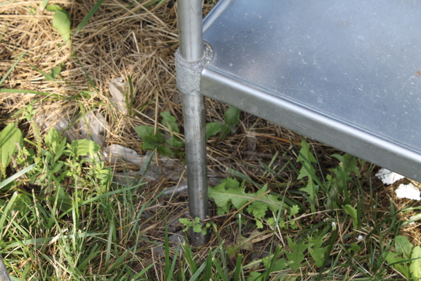 Metal 4 Tier Shelving Unit. - Image 3 of 3