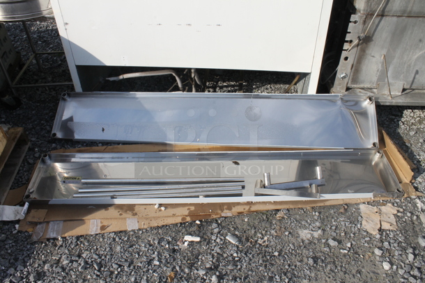 ALL ONE MONEY! Lot of 2 BRAND NEW SCRATCH AND DENT! Stainless Steel Under Shelf. - Image 2 of 3