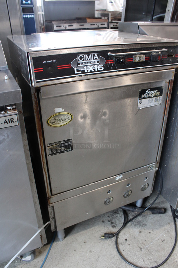 CMA Energy Mizer Model L-1X16 Stainless Steel Commercial Undercounter Dishwasher. 115 Volts, 1 Phase. 24x24x40 - Image 5 of 7