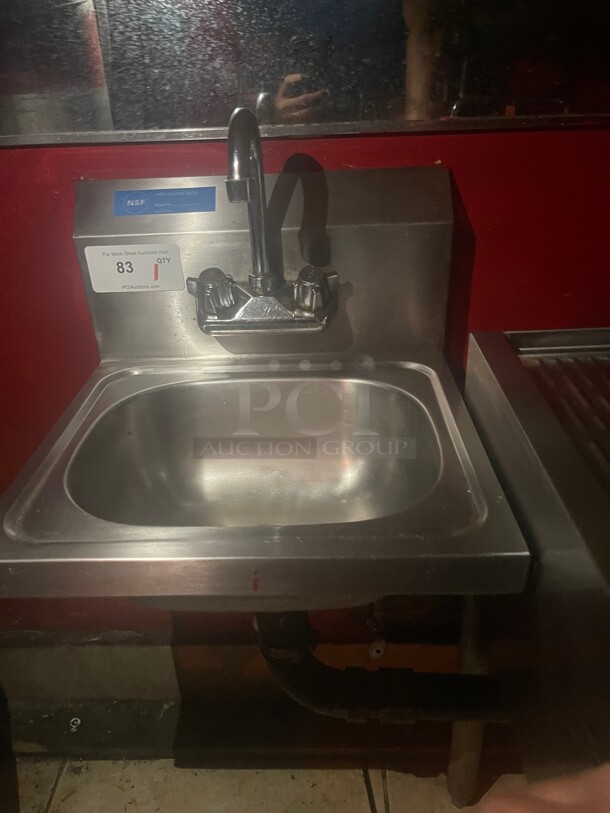 Clean! Krowne Commercial Bar Hand Stainless Steel Sink NSF - Image 3 of 8