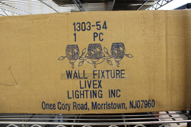 BRAND NEW IN BOX! Livex 1303-54 Wall Mount Light Fixture