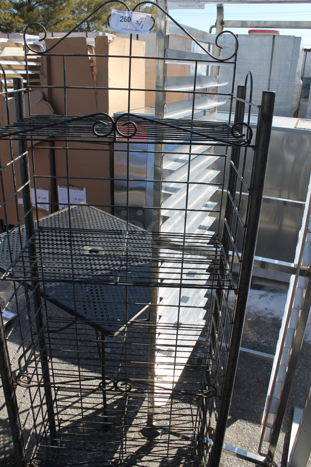 Metal 3 Tier Chip Display Rack on Casters. - Image 3 of 3