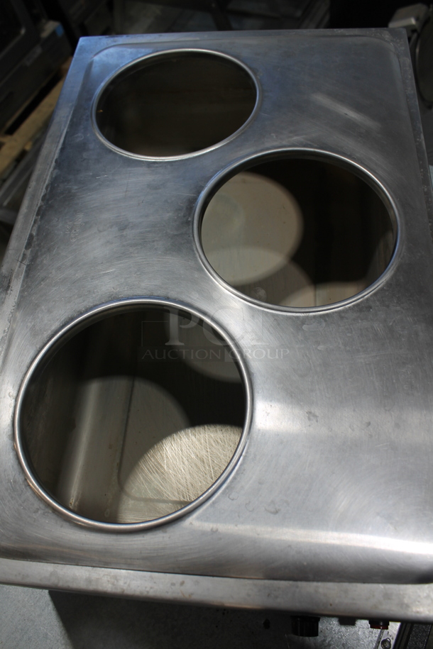 Winco FW-S500 Stainless Steel Commercial Countertop Food Warmer. 120 Volts, 1 Phase. Tested and Working! - Image 3 of 4