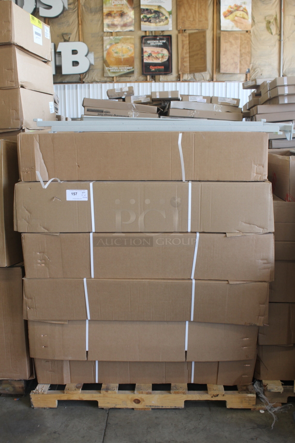 5 BRAND NEW IN BOX Cambro CPSK2148S5480 Camshelving® Premium 21" x 48" Shelf Kit with 5 Solid Shelves and 1 Cambro CPSK2448V5480 Camshelving® Premium 24" x 48" Shelf Kit with 5 Vented Shelves + MORE! 6 Times Your Bid! - Image 2 of 5