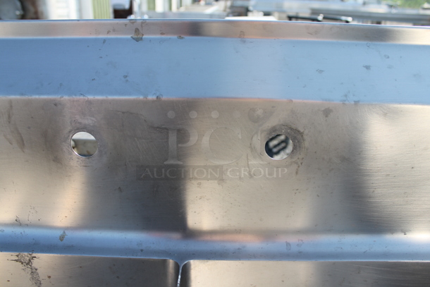 Stainless Steel Commercial 2 Bay Sink w/ Right Side Drain Board. Bays 24x24. Drain Board 22.5x25.5 - Image 6 of 7