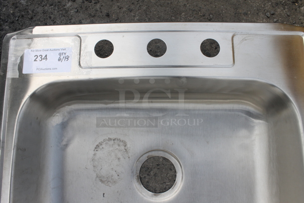 Stainless Steel Drop In Sink - Image 2 of 3