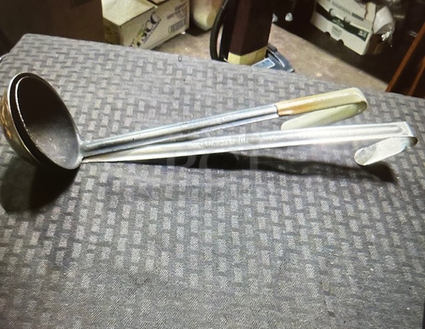 4oz Stainless Steel Ladle. 2XBID