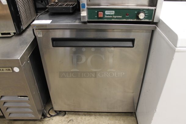 Delfield 406P-STAR4 Stainless Steel Commercial Single Door Undercounter Cooler. 115 Volts, 1 Phase. - Item #1098500