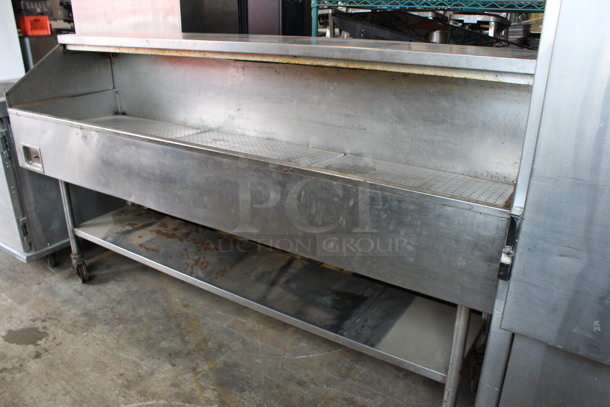 Stainless Steel Commercial Electric Powered Steam Table w/ Under Shelf on Commercial Casters. 250 Volts, 3 Phase. 60.5x24x48 - Image 5 of 7