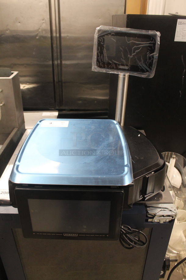 BRAND NEW! Hobart HT Series HTS-7ELS Commercial Countertop 30 Pound Price Computing Scale with Label Printer. Tested and Working! - Image 2 of 12