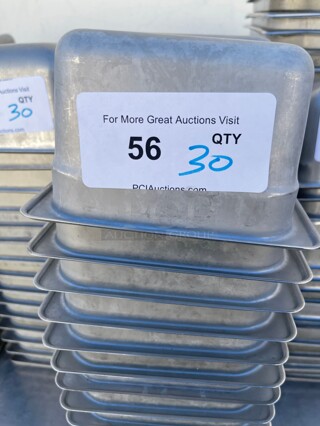 Clean! Commercial Stainless Steel Food Grade Containers 1/8 Size NSF 