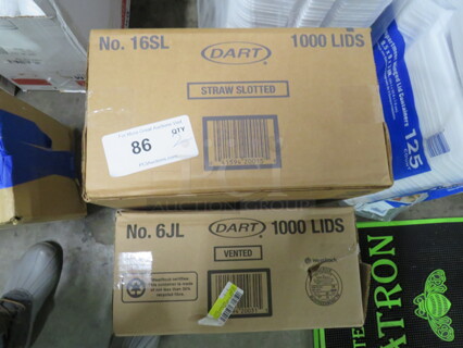Case Of Lids. 2XBID