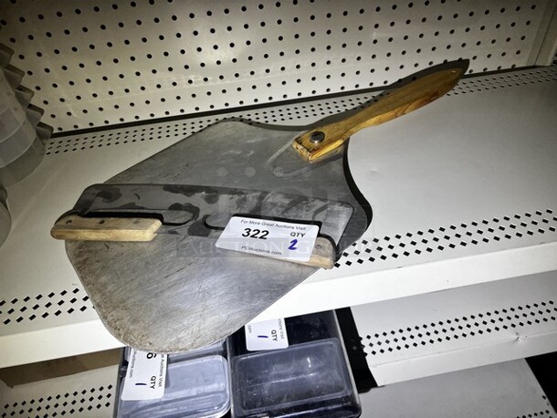 Pizza Peel W/Pizza Cutter  - Image 2 of 2