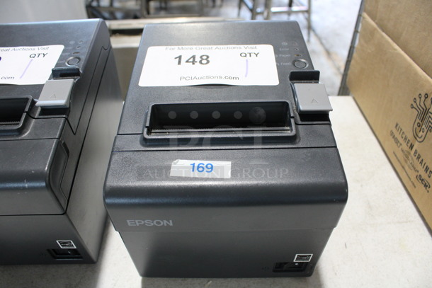 Epson Model M267E Receipt Printer. 5.5x7.5x6