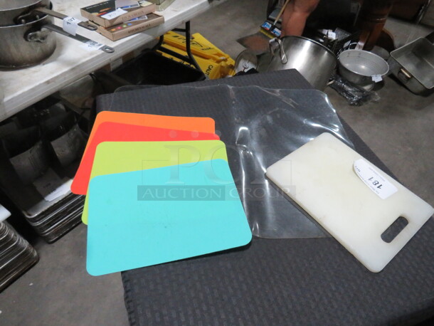 One Lot Of Assorted Cutting Boards/Sheets. - Image 1 of 1