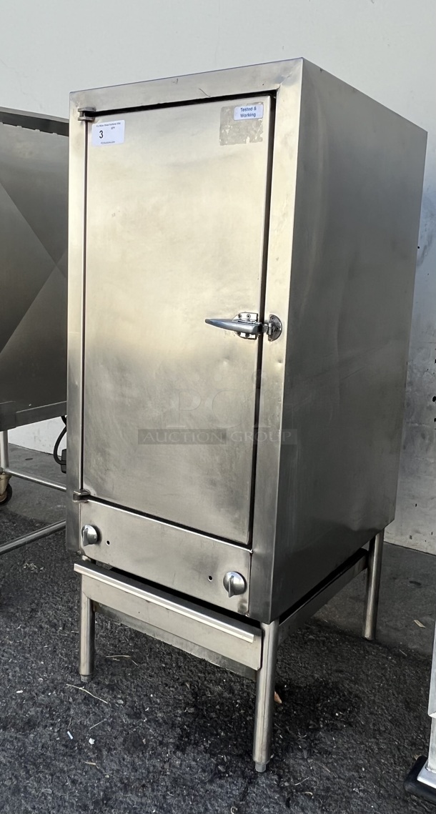 American Range 24" Natural Gas Commercial NSF Chinese Smoker Oven / Pork Roaster 50,000 BTU  Number of Burners 2! Tested and work! - Image 3 of 3