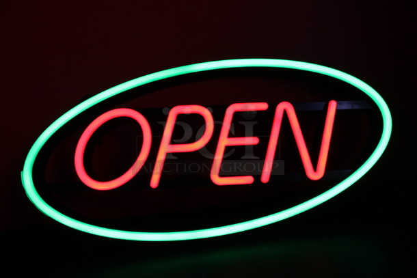 Open Light Up Sign. 27x2.5x13. Tested and Working! - Image 4 of 6