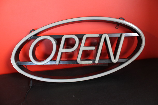 Open Light Up Sign. 27x2.5x13. Tested and Working! - Image 6 of 6
