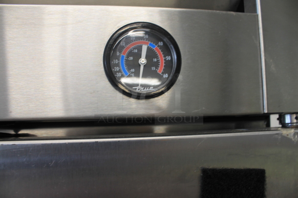 2015 True T-49F ENERGY STAR Stainless Steel Commercial 2 Door Reach In Freezer on Commercial Casters. 115 Volts, 1 Phase. Tested and Working! - Image 4 of 6