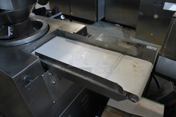 Atwood Scaleomatic S.300 Stainless Steel Commercial Floor Style Dough Divider Rounder on Commercial Casters. 220 Volts, 1 Phase. - Image 2 of 12
