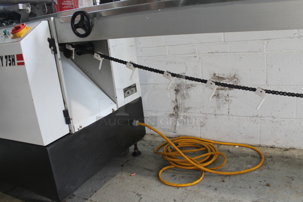 Arty Pac ARTY 75H Stainless Steel Commercial Floor Style High Speed Horizontal Flow Wrapper on Commercial Casters. 230 Volts, 1 Phase. - Image 6 of 10