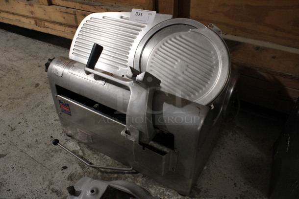 Hobart Model 1712 Stainless Steel Commercial Countertop Automatic Meat Slicer. 115 Volts, 1 Phase. 26x21x26. Tested and Working! - Image 3 of 8