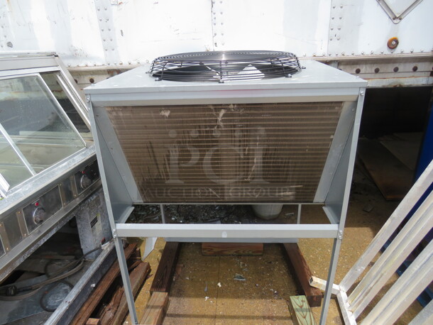 One Scotsman Prodigy Plus Ice Maker With Remote. Working When Removed! Model# C1848MR-32E. 208-230 Volt. 1 Phase. 48X25X29.  - Image 5 of 5