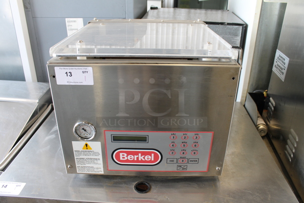 Berkel 350D Stainless Steel Commercial Countertop Vacuum Sealer. 120 Volts, 1 Phase. Tested and Working!