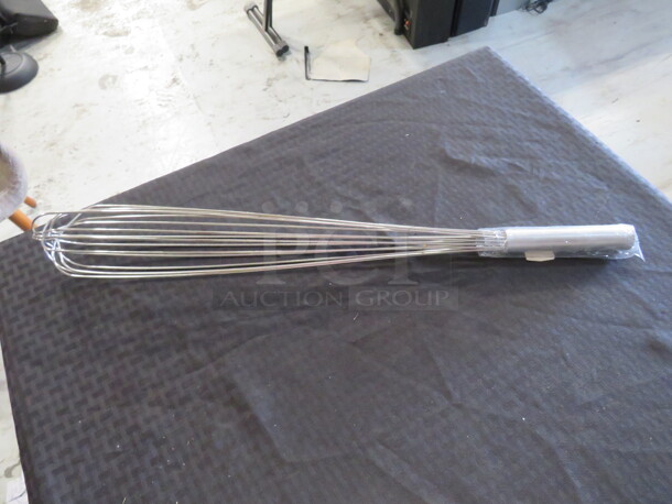 One NEW Stainless Steel 24 Inch Whip. - Image 1 of 1