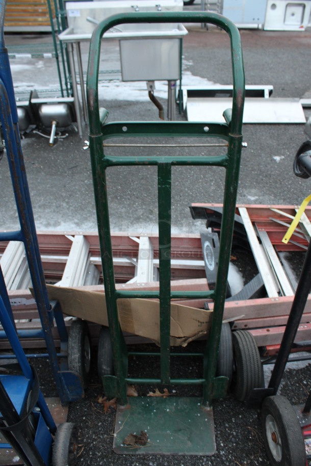 2 Metal Furniture Dollies; Red and Green. 18x15x39, 19x18x51. 2 Times Your Bid! - Image 3 of 4